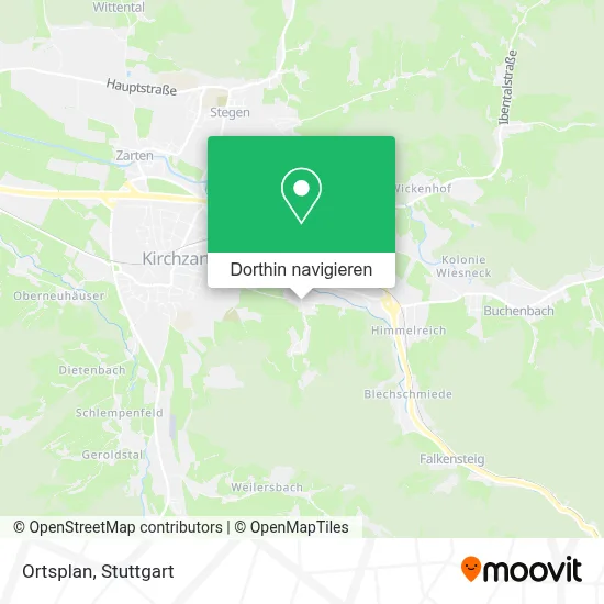 Ortsplan Karte