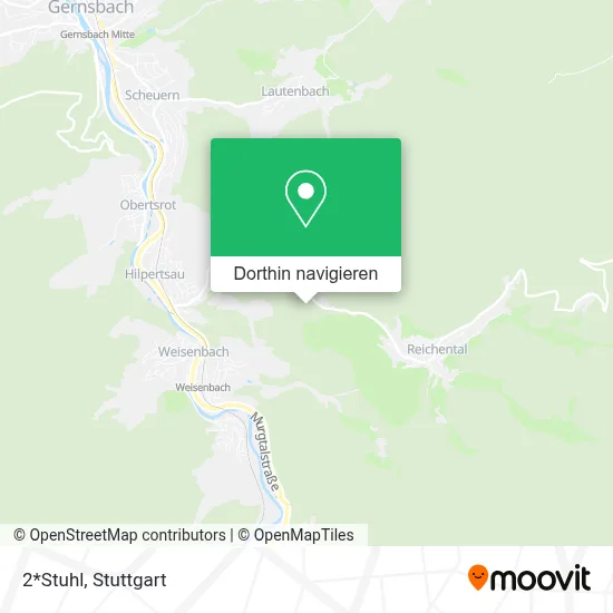 2*Stuhl Karte