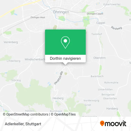 Adlerkeller Karte