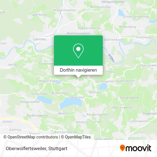 Oberwolfertsweiler Karte