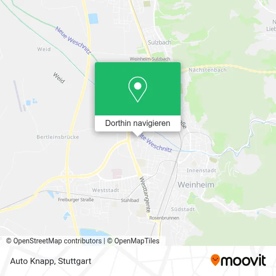 Auto Knapp Karte