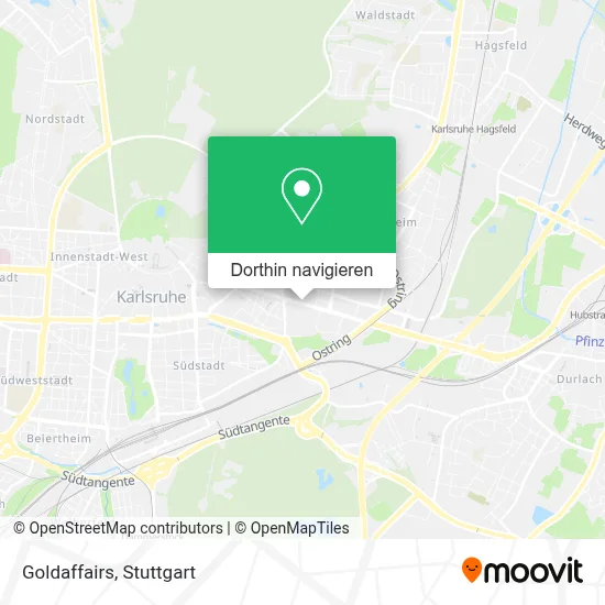Goldaffairs Karte