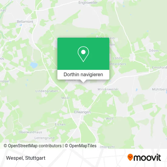 Wespel Karte