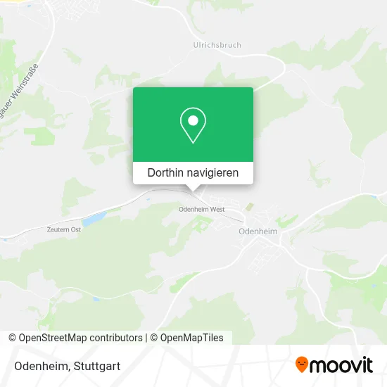 Odenheim Karte