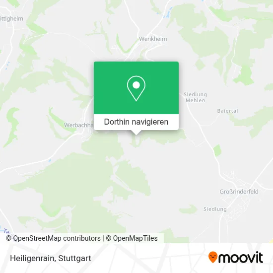 Heiligenrain Karte