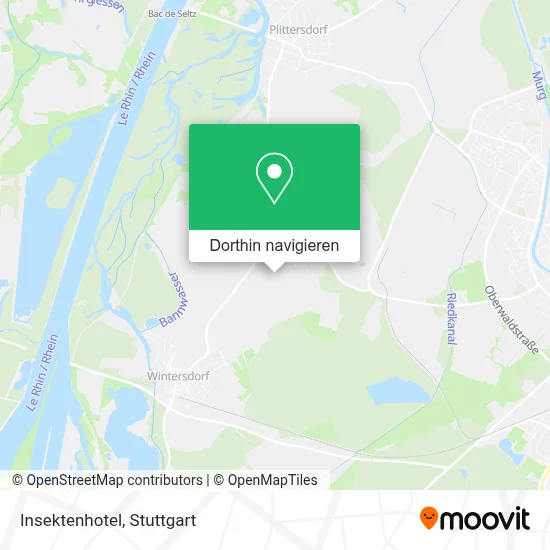 Insektenhotel Karte