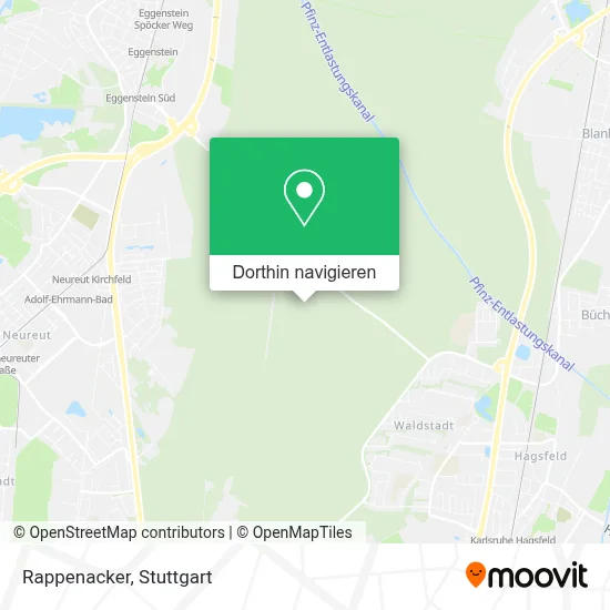 Rappenacker Karte