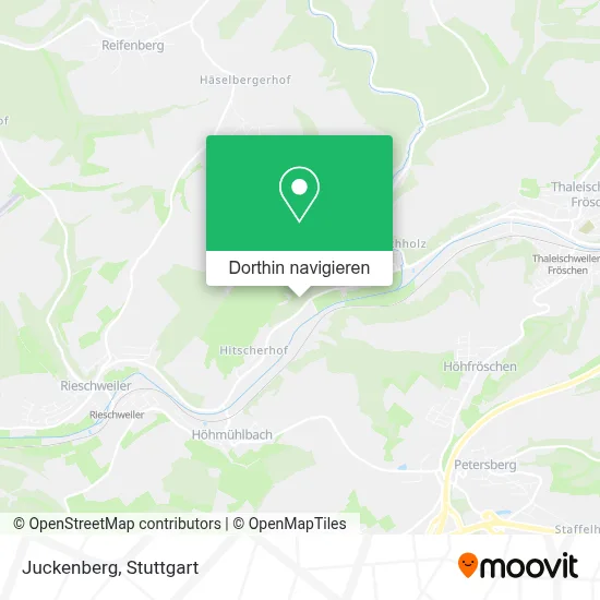 Juckenberg Karte