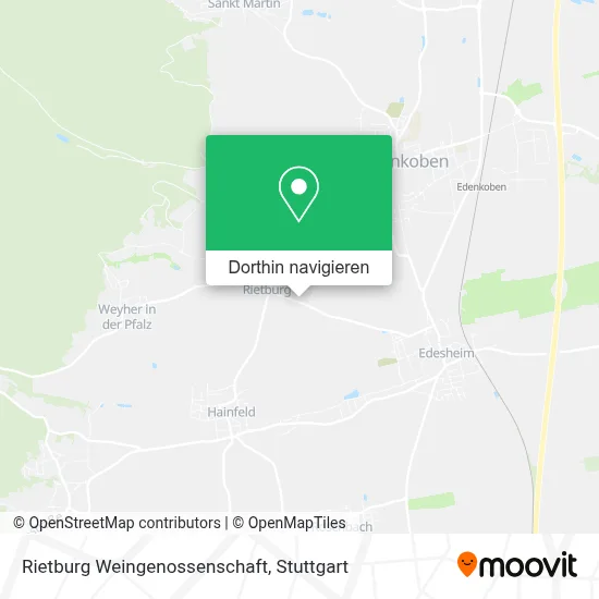 Rietburg Weingenossenschaft Karte