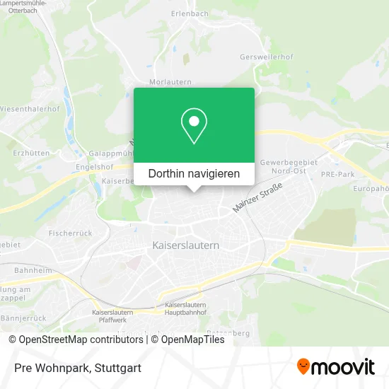 Pre Wohnpark Karte