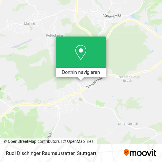 Rudi Dischinger Raumaustatter Karte