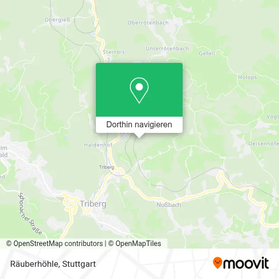 Räuberhöhle Karte