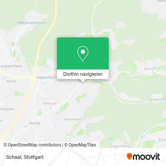 Schaal Karte