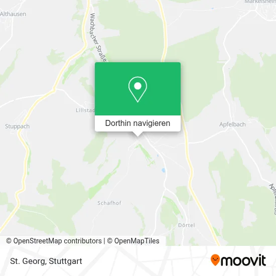 St. Georg Karte