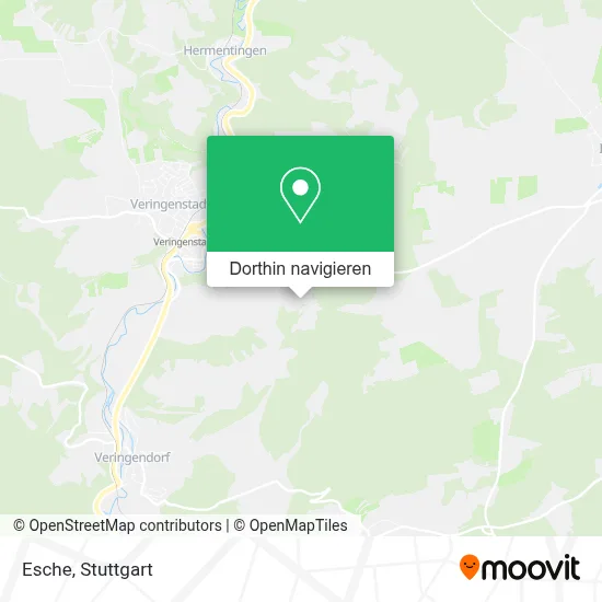 Esche Karte