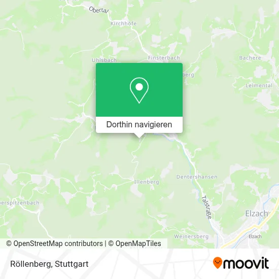 Röllenberg Karte