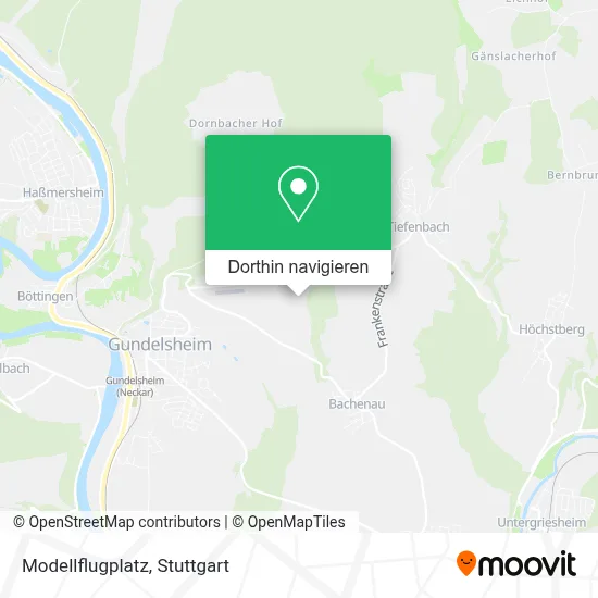 Modellflugplatz Karte
