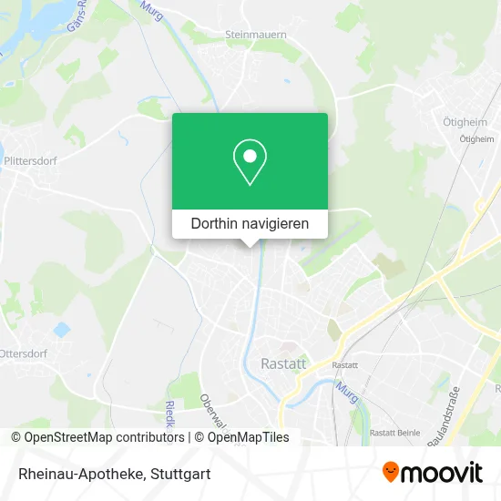 Rheinau-Apotheke Karte