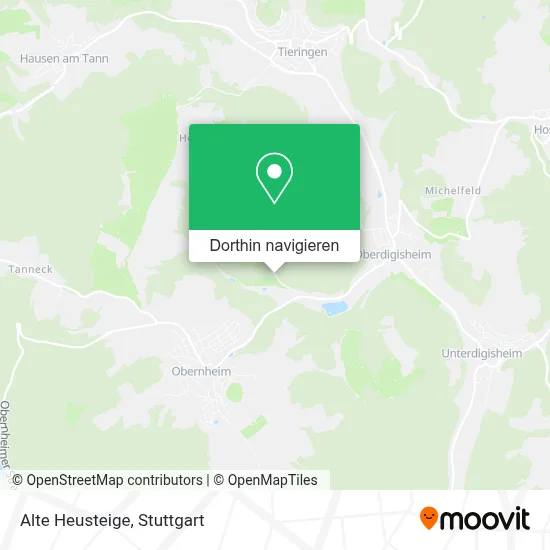 Alte Heusteige Karte