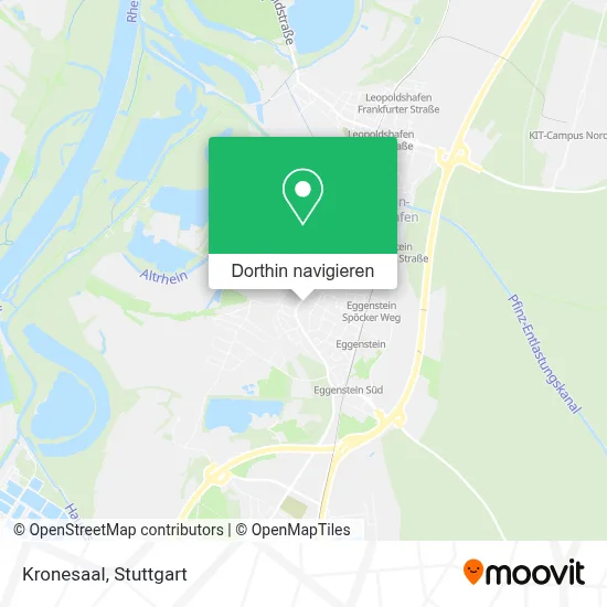 Kronesaal Karte