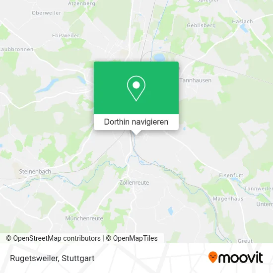 Rugetsweiler Karte
