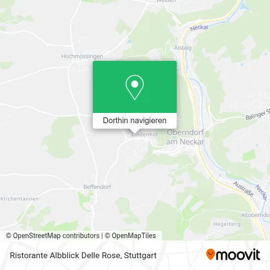 Ristorante Albblick Delle Rose Karte