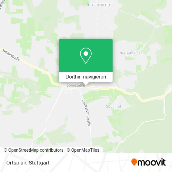 Ortsplan Karte