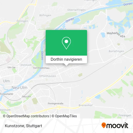 Kunstzone Karte