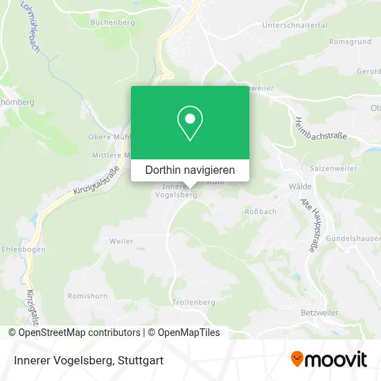 Innerer Vogelsberg Karte