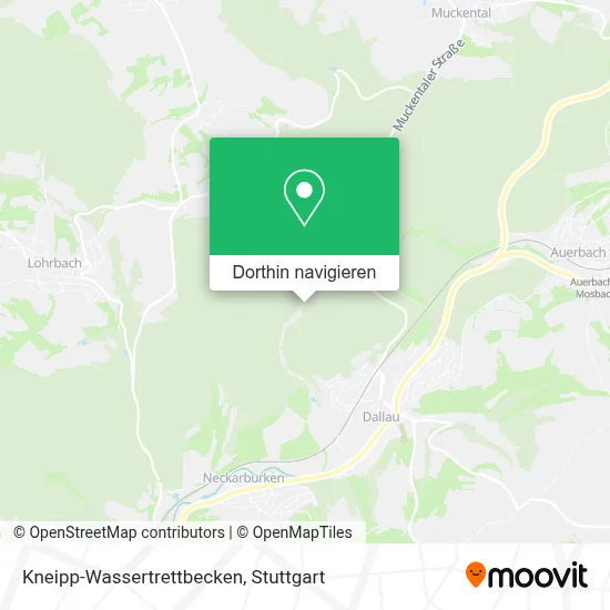 Kneipp-Wassertrettbecken Karte