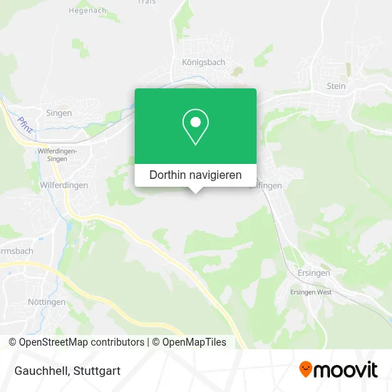 Gauchhell Karte