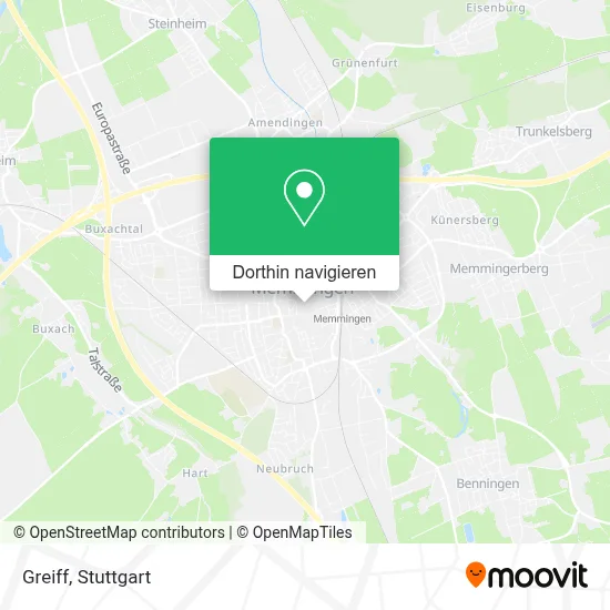 Greiff Karte