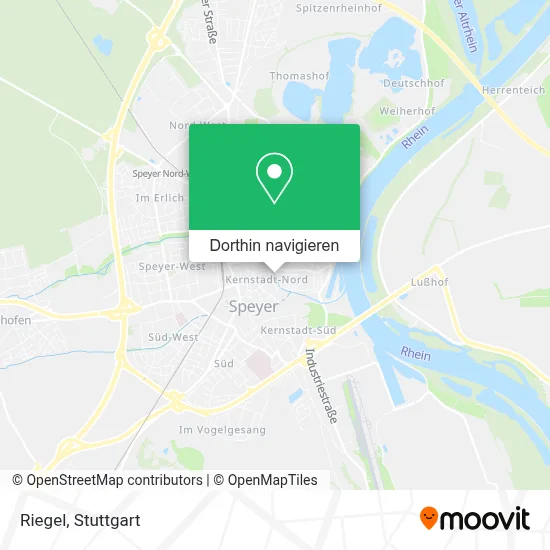 Riegel Karte