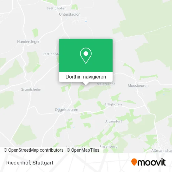 Riedenhof Karte