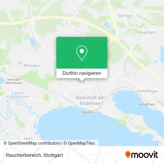 Raucherbereich Karte