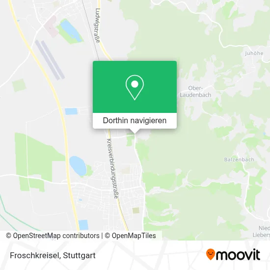 Froschkreisel Karte