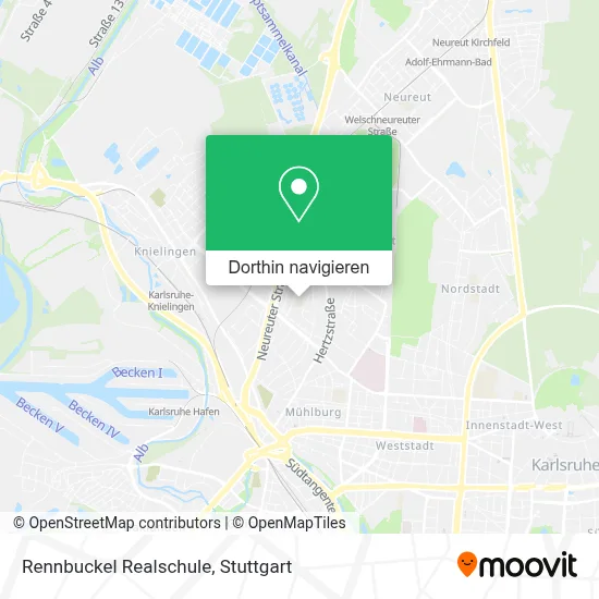 Rennbuckel Realschule Karte