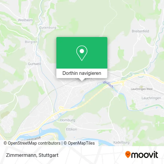 Zimmermann Karte
