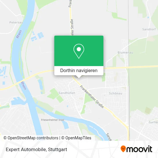 Expert Automobile Karte