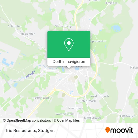 Trio Restaurants Karte