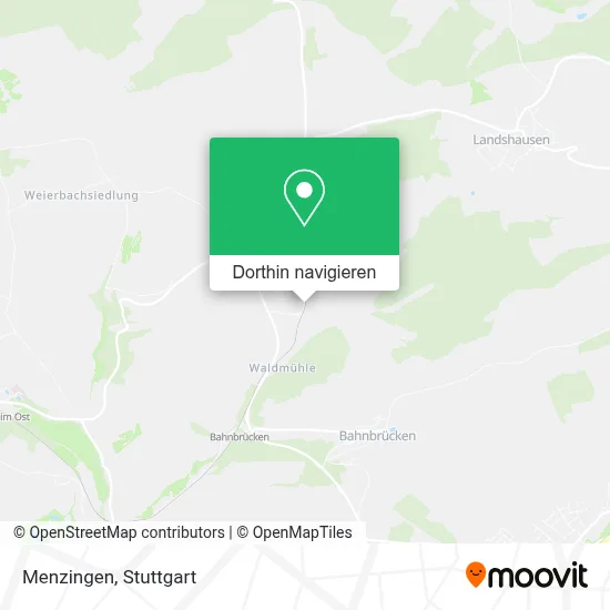 Menzingen Karte
