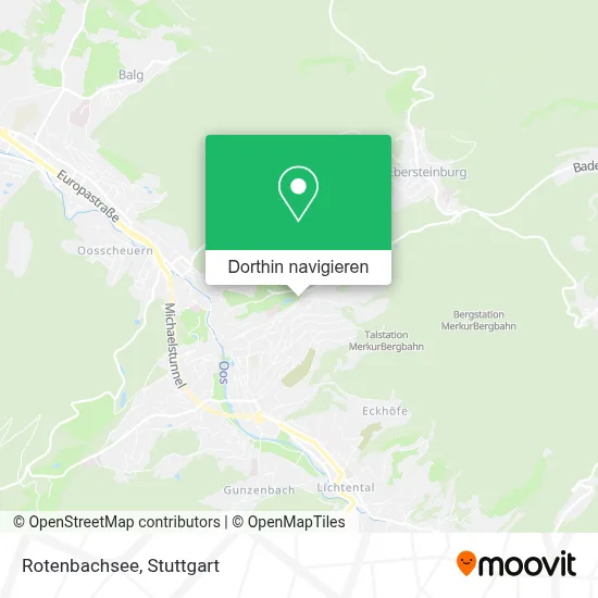 Rotenbachsee Karte