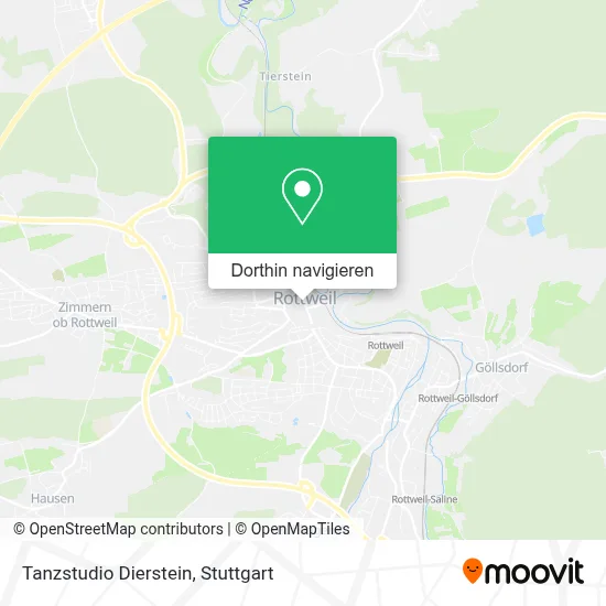 Tanzstudio Dierstein Karte