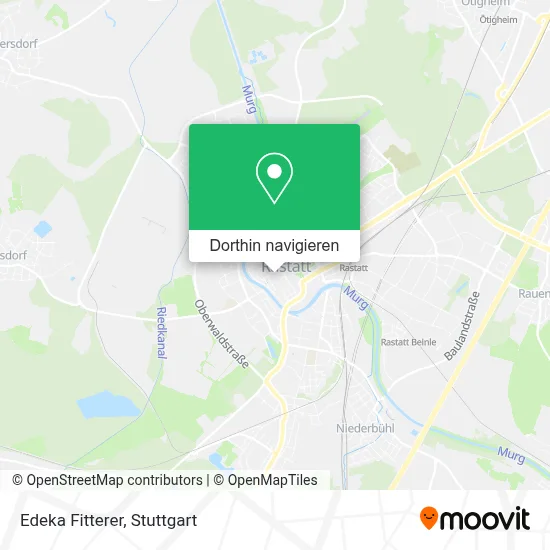 Edeka Fitterer Karte