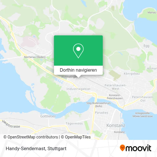 Handy-Sendemast Karte