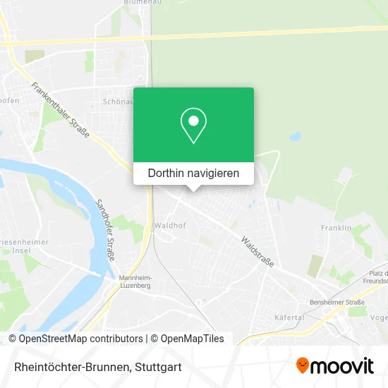 Rheintöchter-Brunnen Karte