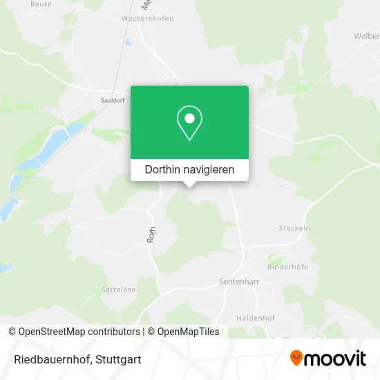 Riedbauernhof Karte