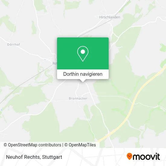 Neuhof Rechts Karte