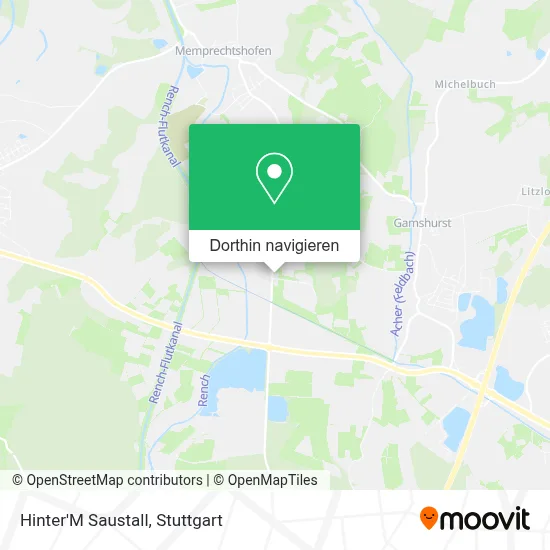 Hinter'M Saustall Karte