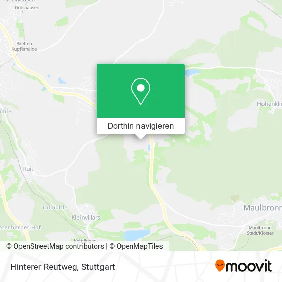 Hinterer Reutweg Karte